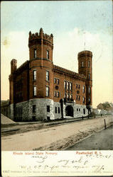 Rhode Island State Armory Pawtucket, RI Postcard Postcard