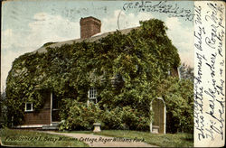 Betsy Williams Cottage, Roger Williams Park Postcard