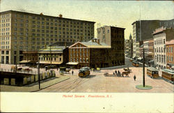 Market Square Providence, RI Postcard Postcard