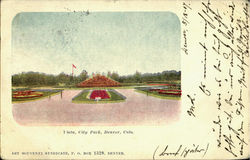 Vista, City Park Postcard