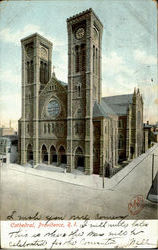 Cathedral Providence, RI Postcard Postcard