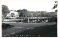 Concession Stand, Grant Park Postcard