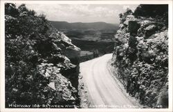 Highway 108 Between Whitwell and McMinnville Postcard