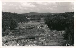 Great Falls Dam, McMinnville Tennessee Postcard Postcard Postcard