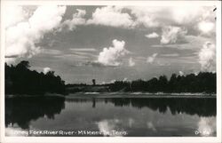 Caney Fork River, McMinnville, Tennessee Postcard Postcard Postcard