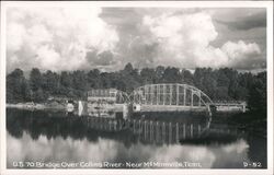 U.S. 70 Bridge Over Collins River Postcard