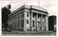 W.H. & Edgar Magness Community House and Library McMinnville, TN Postcard Postcard Postcard