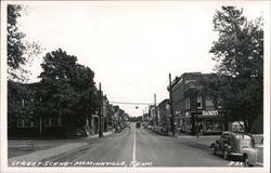 Street Scene McMinnville, Tenn. Tennessee Postcard Postcard Postcard