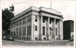 W.H. & Edgar Magness Community House and Library Postcard