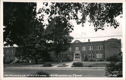 McMinnville High School Tennessee Postcard Postcard Postcard