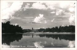 Caney Fork River, McMinnville Postcard