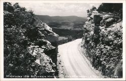 Highway 108 Between Whitwell and McMinnville, Tennessee Postcard Postcard Postcard