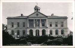 US Post Office and Courthouse - Tallahassee, Florida Postcard