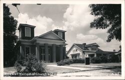 Roswell Methodist Church and Parsonage Georgia Postcard Postcard Postcard