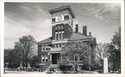 Monroe County Courthouse - Madisonville, Tennessee Postcard Postcard Postcard