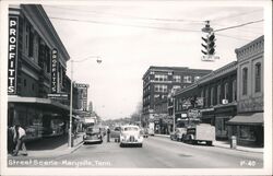 Proffitt's Department Store Street Scene - Maryville, Tennessee Postcard Postcard Postcard