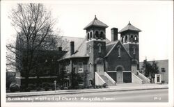 Broadway Methodist Church, Maryville, Tennessee Postcard Postcard Postcard