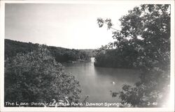 Pennyrile State Park Lake Dawson Springs KY Kentucky Postcard Postcard Postcard