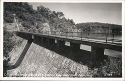 Pennyrile State Park Dam, Dawson Springs Kentucky Postcard Postcard Postcard