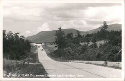 Highway US 41 Between Etowah and Benton Tennessee Postcard Postcard Postcard