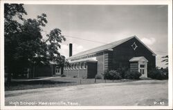 Madisonville, Tenn. High School Tennessee Postcard Postcard Postcard