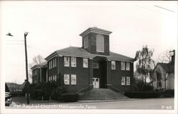 First Baptist Church, Madisonville, TN Tennessee Postcard Postcard Postcard