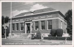 US Post Office Madisonville KY Postcard