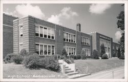 Madisonville High School, Kentucky Postcard