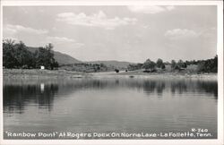 Rainbow Point at Rogers Dock, Norris Lake La Follette, TN Postcard Postcard Postcard