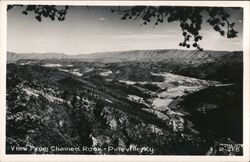 View From Chained Rock - Pineville, Kentucky Postcard