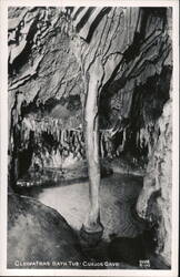 Cleopatras Bath Tub - Cudjos Cave Postcard