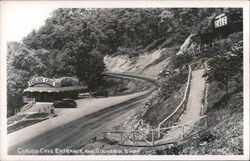 Cudjos Cave Entrance and Souvenir Shop Postcard