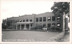 Williamsburg High School KY Kentucky Postcard Postcard Postcard