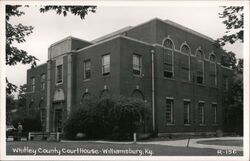 Whitley County Courthouse - Williamsburg, KY Kentucky Postcard Postcard Postcard