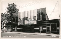 Lane Theatre, Williamsburg, KY, showing Gentleman's Agreement Kentucky Postcard Postcard Postcard