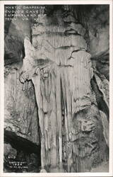 Cudjo's Cave, Cumberland Gap, Mystic Draperies Postcard