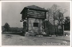 The Old Blockhouse, Cumberland Gap Postcard