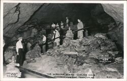 The Winding Stairs, Cudjo's Cave, Cumberland Gap Postcard