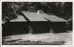 Shelby Forest State Park Staff Quarters Tennessee Postcard Postcard Postcard