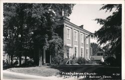 Presbyterian Church, Bolivar, TN - 1863 Tennessee Postcard Postcard Postcard