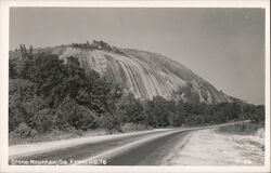 Stone Mountain, GA from US 78 Postcard