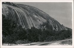 Stone Mountain, GA from US 78 Postcard