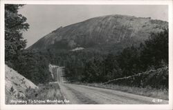 Highway to Stone Mountain, Georgia Postcard Postcard Postcard