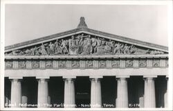 East Pediment of the Parthenon, Nashville, Tennessee Postcard