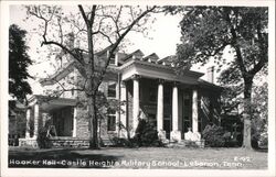 Hooker Hall, Castle Heights Military School, Lebanon, TN Postcard