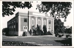 Bernarr McFadden Gymnasium, Castle Heights Military School Postcard