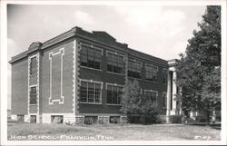 Franklin High School, Franklin, TN Postcard