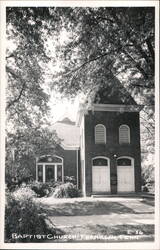 Baptist Church Franklin, Tennessee Postcard