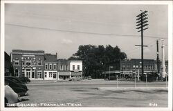 The Square, Franklin, Tennessee Postcard Postcard Postcard