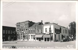 Public Library - Franklin, TN Tennessee Postcard Postcard Postcard